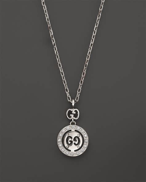 gucci icon twirl necklace price|Gucci 18K Diamond Icon Twirl Pendant .